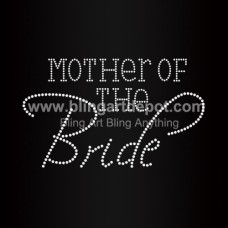 Mother Of The Bride Rhinestone Transfers